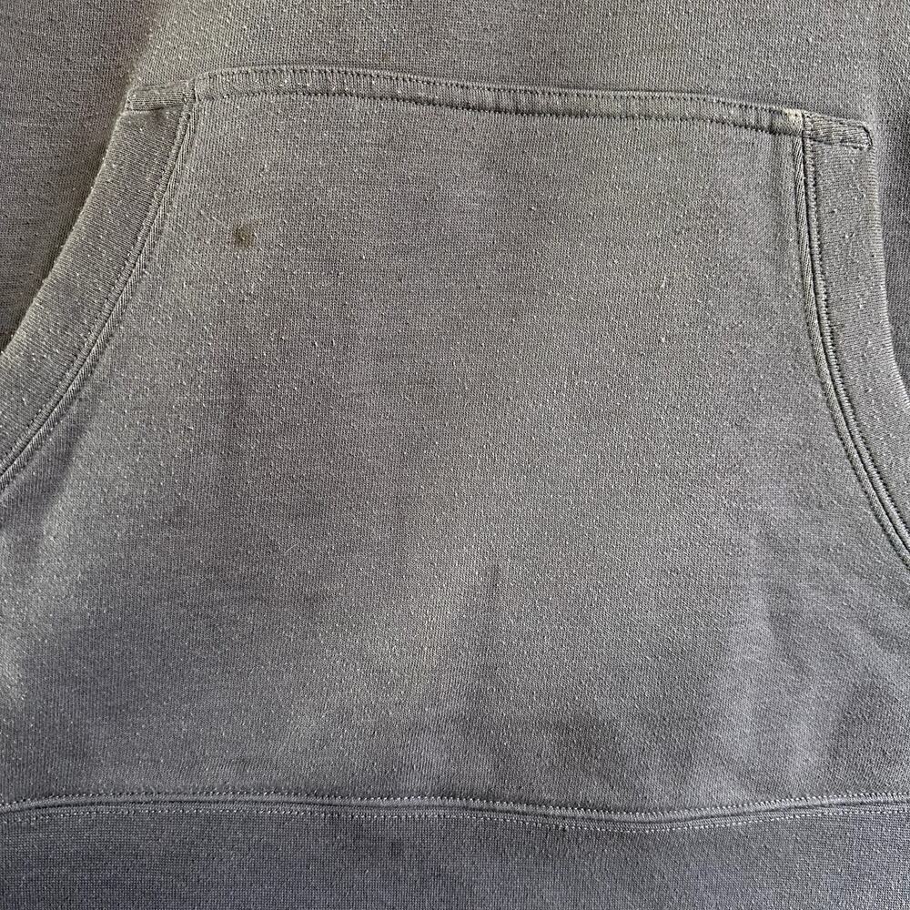 Marmot Logo Hoodie Graphic Pullover Pouch Pockets Drawstring Cotton Gray XL - Picture 5 of 6